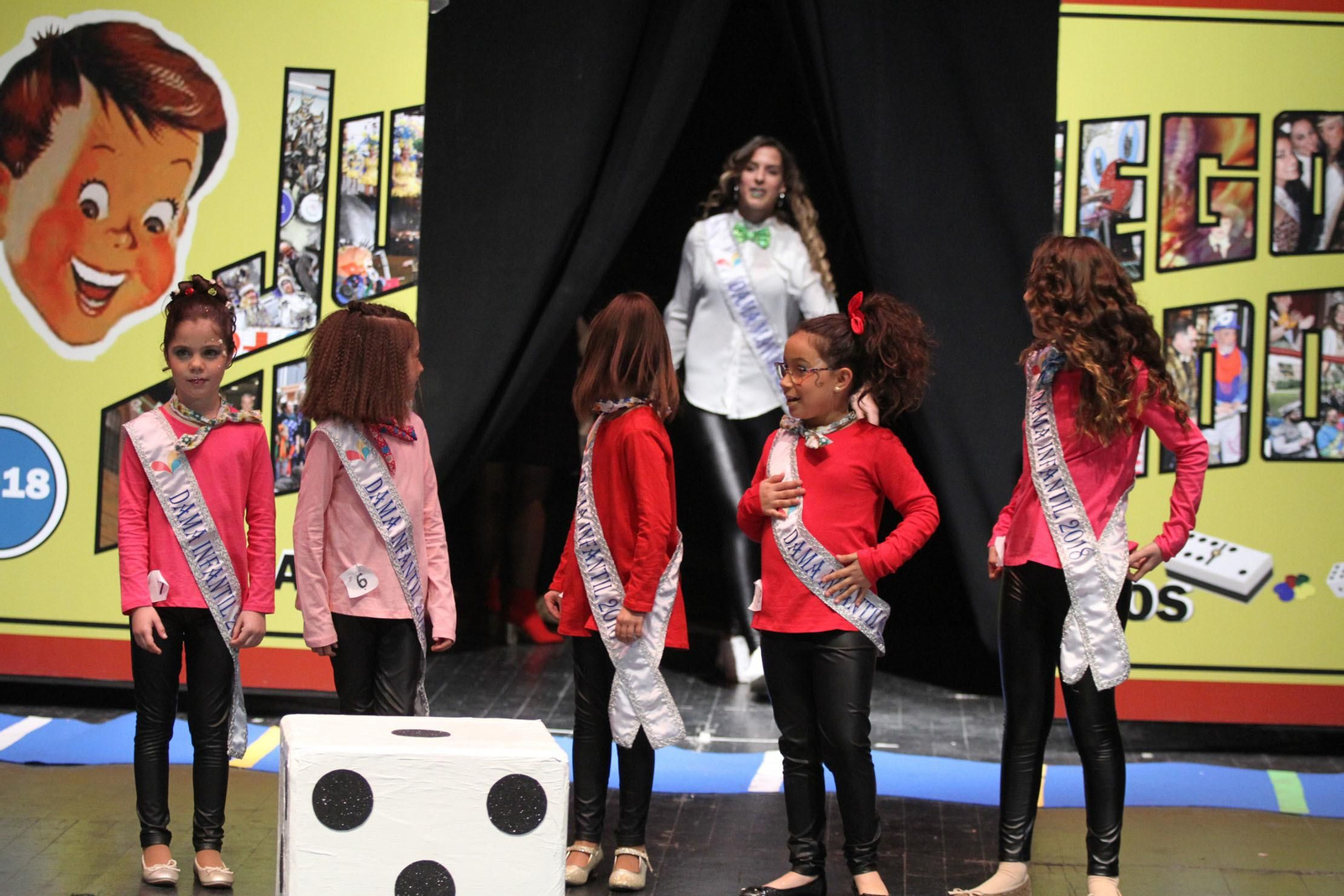 Gala de la coronación de  la choquera mayor e infantil del Carnaval Colombino 2018