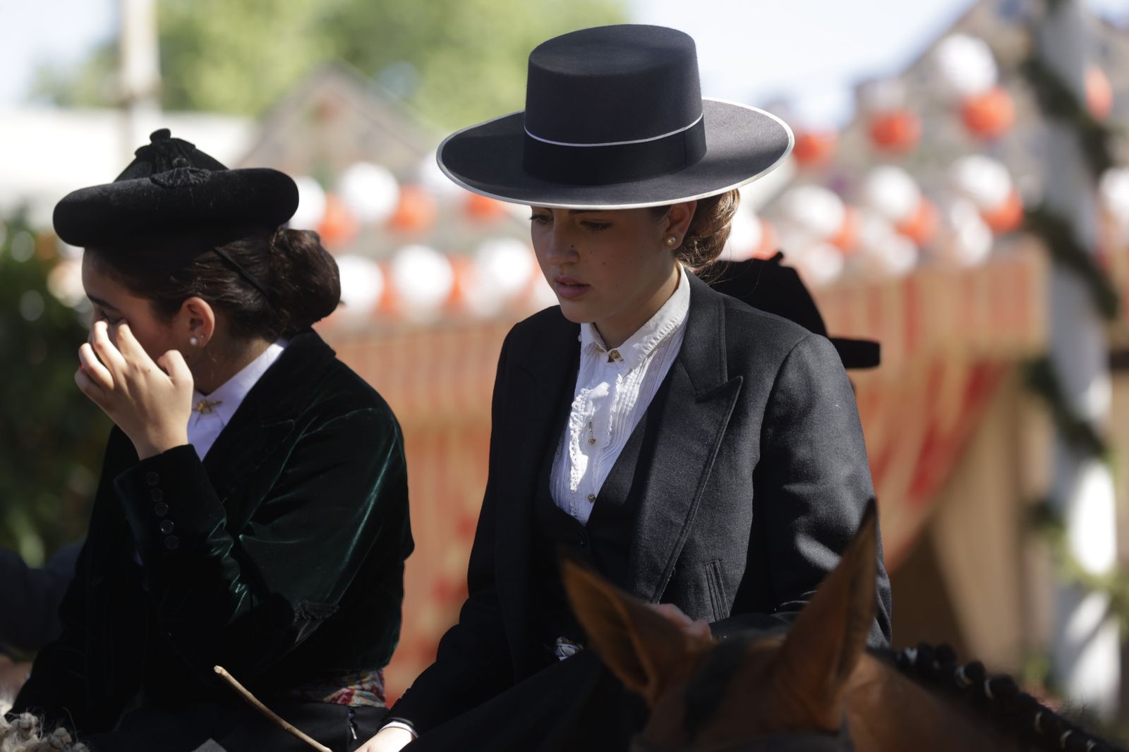 Imágenes de ambiente en la Feria de Sevilla