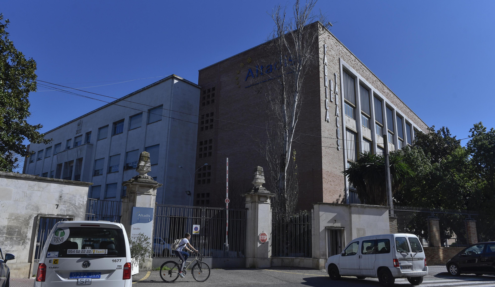 Las antiguas instalaciones de Altadis en Los Remedios.