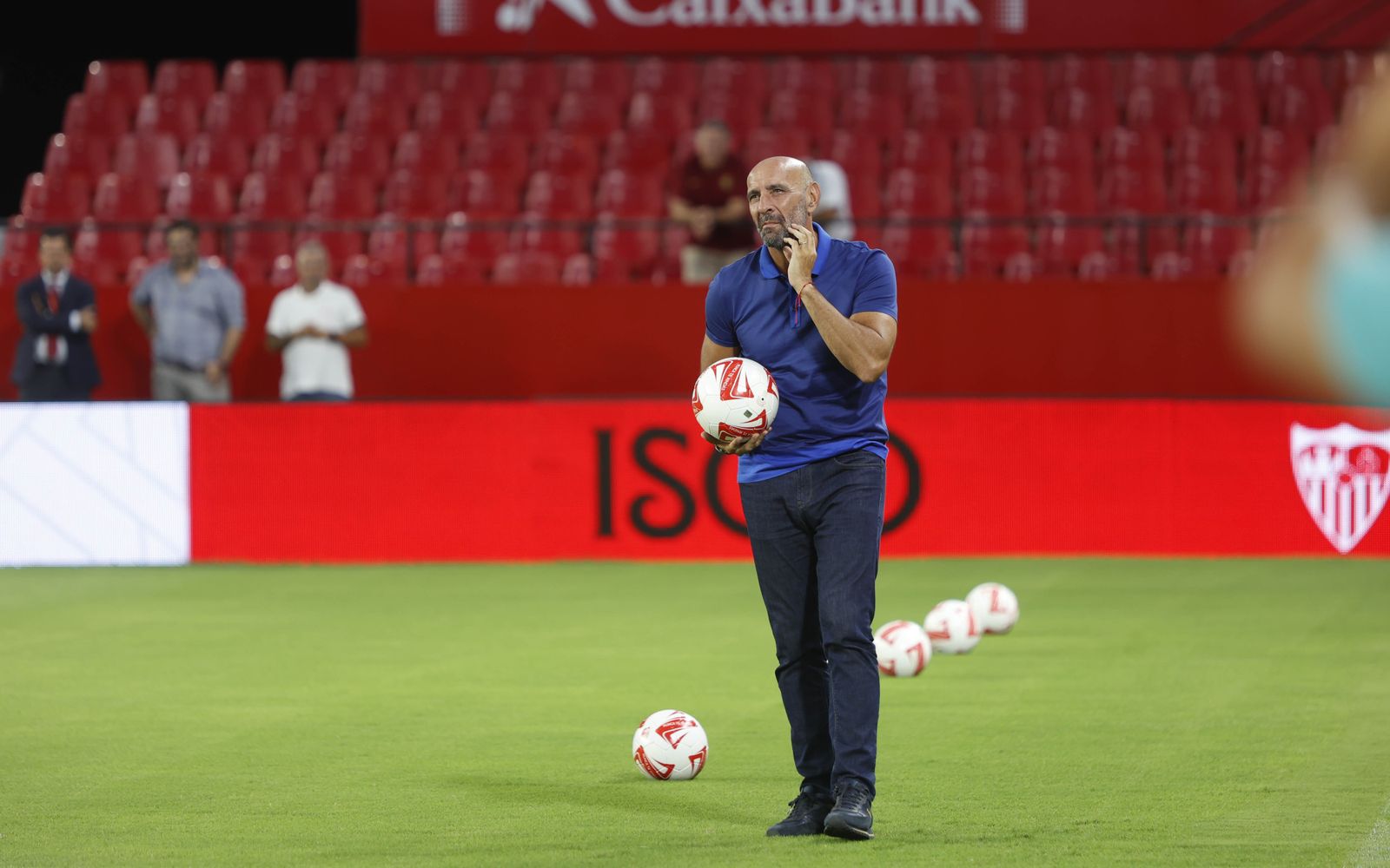 Las imágenes de la presentación de Isco en el Sánchez Pizjuán