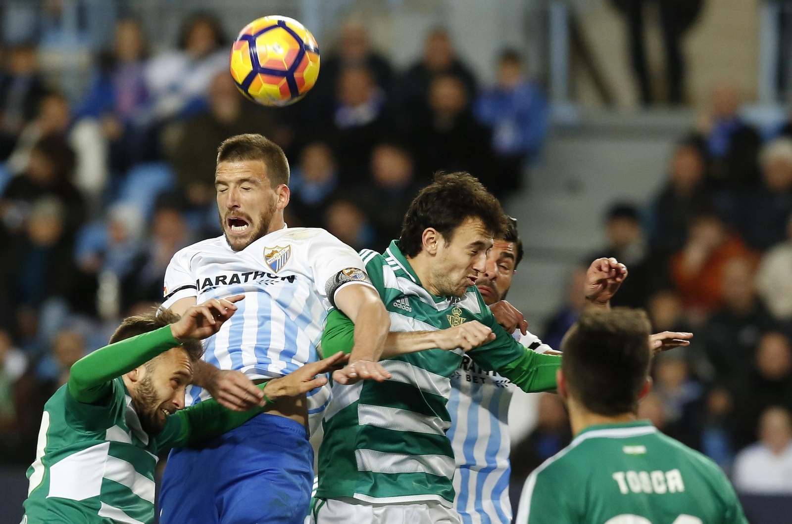 Las imágenes del Málaga-Betis