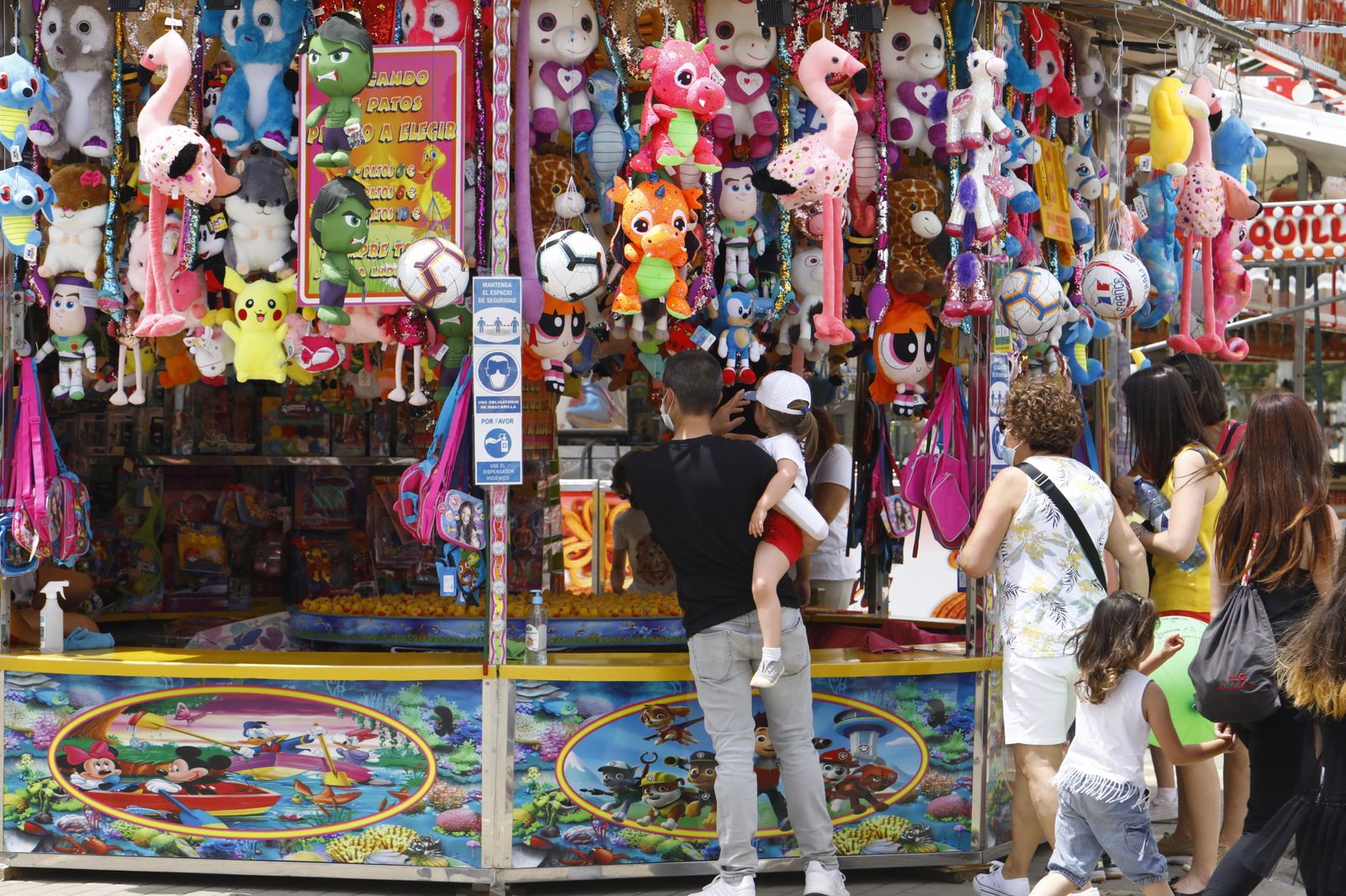 Las imágenes del segundo fin de semana de atracciones en El Arenal