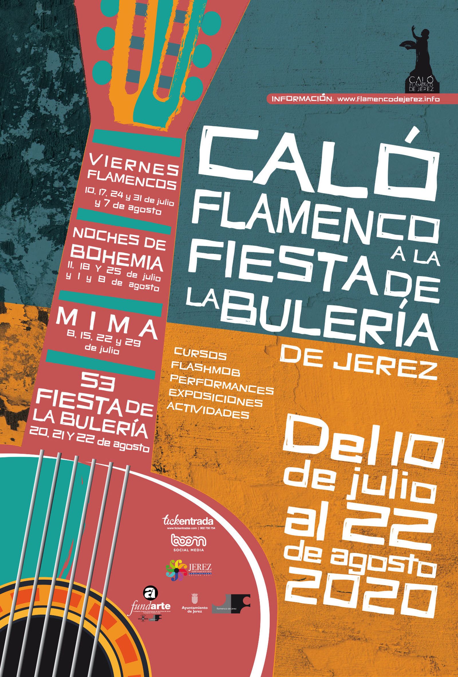 Cartel anunciador de 'Caló Flamenco'
