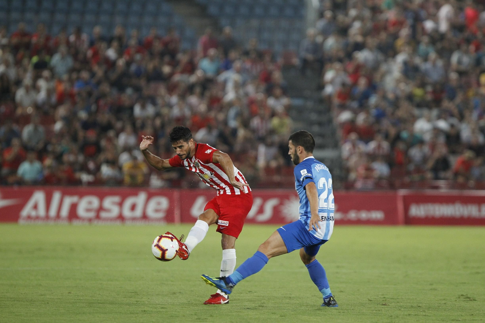 Las imágenes del Almería-Málaga