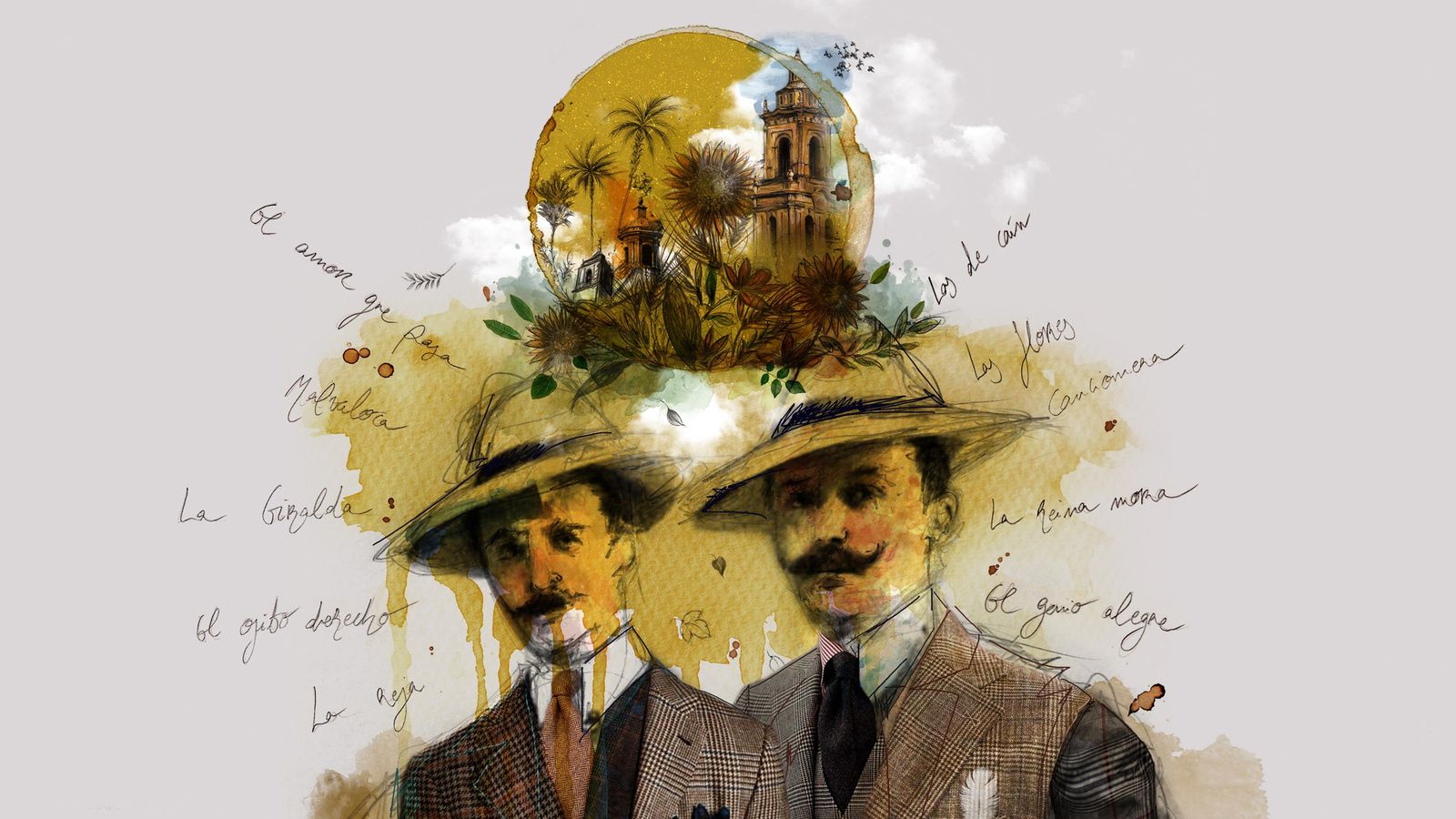 Ilustración de la I Muestra Amateur de Teatro Hermanos Álvarez Quintero.