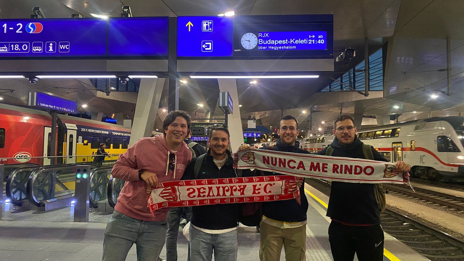 Estación de tren de Viena