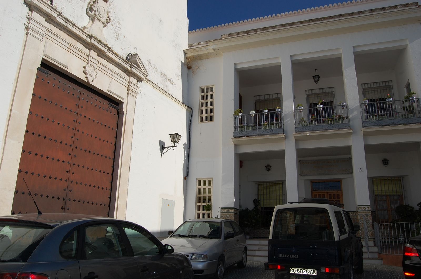Fachada del Hogar San Francisco de Baena
