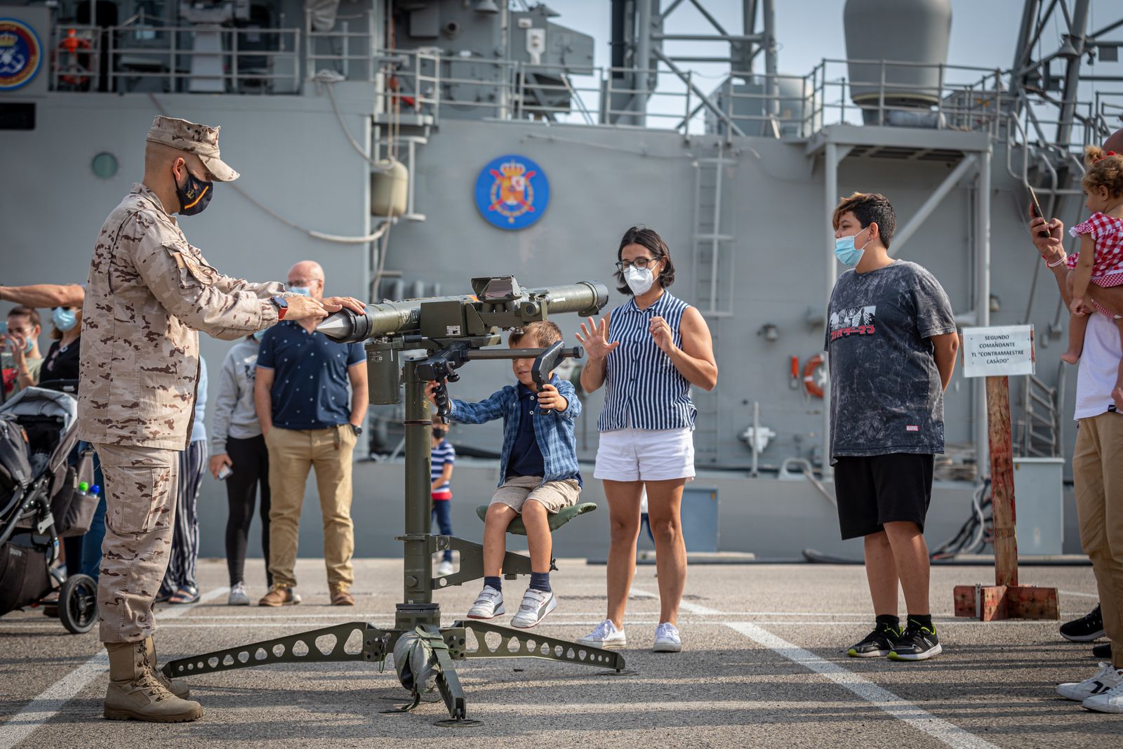 Imágenes de la jornada de puertas abiertas en la Base Naval de Rota