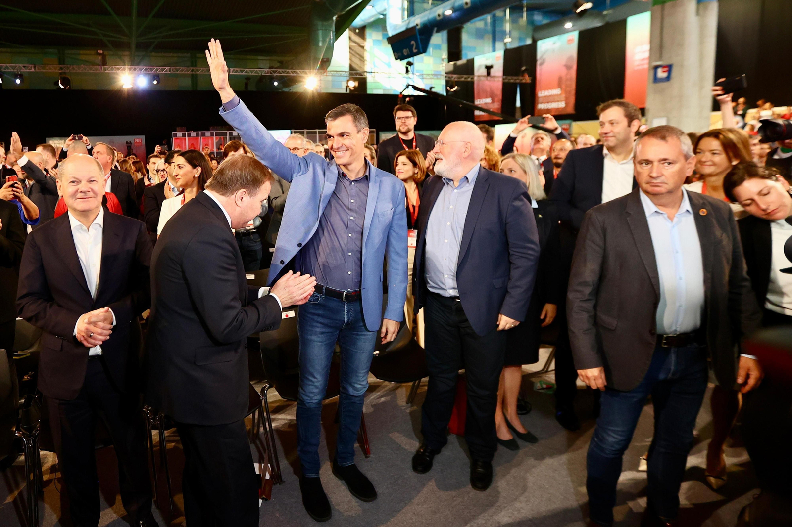 Las fotos de Pedro Sánchez en Málaga, anfitrión de los socialistas