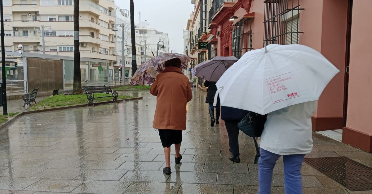 Aemet confirma la llegada de la borrasca Nils a Cádiz: estas son las previsiones para los proximos días
