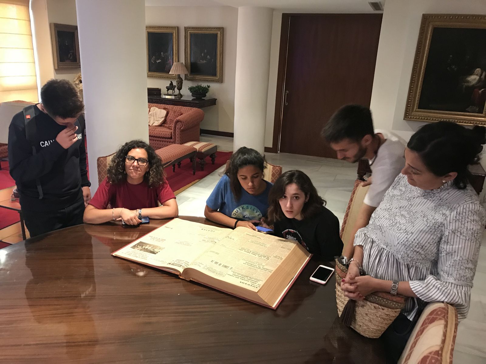 Visita del colegio Sancti Petri de San Fernando