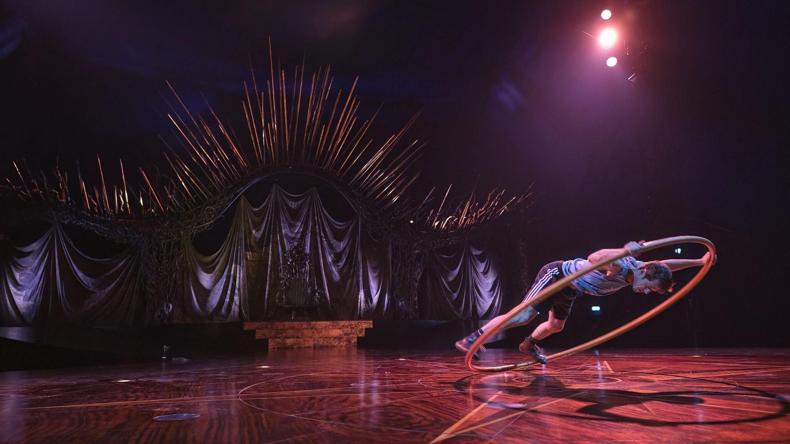 La trastienda del Circo del Sol