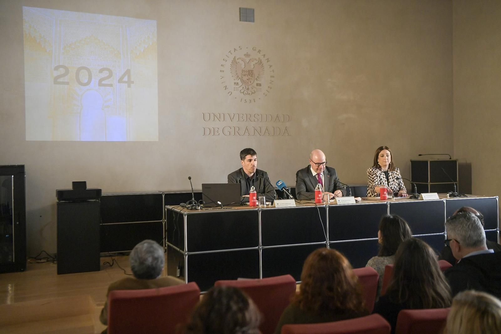 Imagen de la presentación de la conmemoración