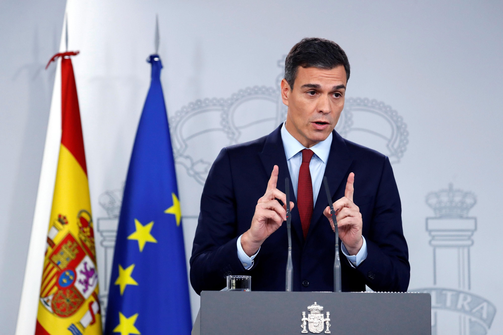 El presidente del Gobierno español, Pedro Sánchez.
