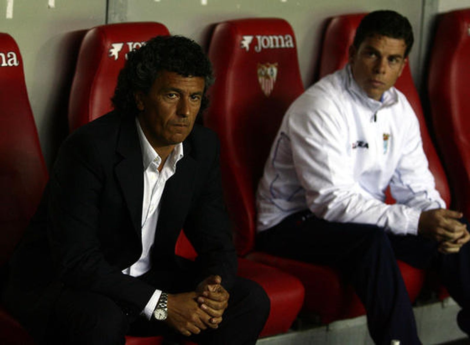 El Sevilla y el Xerez empatan en el Sánchez Pizjuán. / Antonio Pizarro