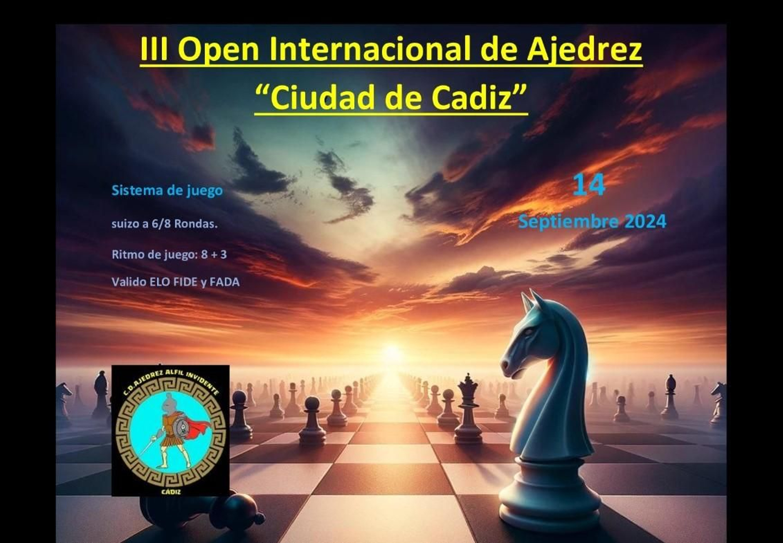 Cartel del torneo. Cartel del torneo.
