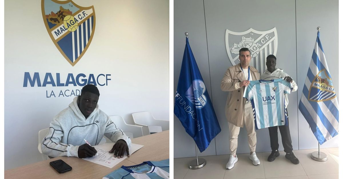 Musa, nuevo fichaje del Málaga CF con vistas al futuro