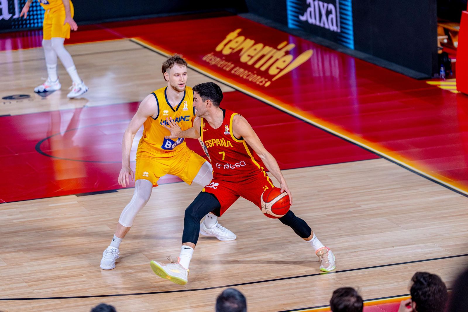 Las mejores fotos del España-Ucrania de baloncesto