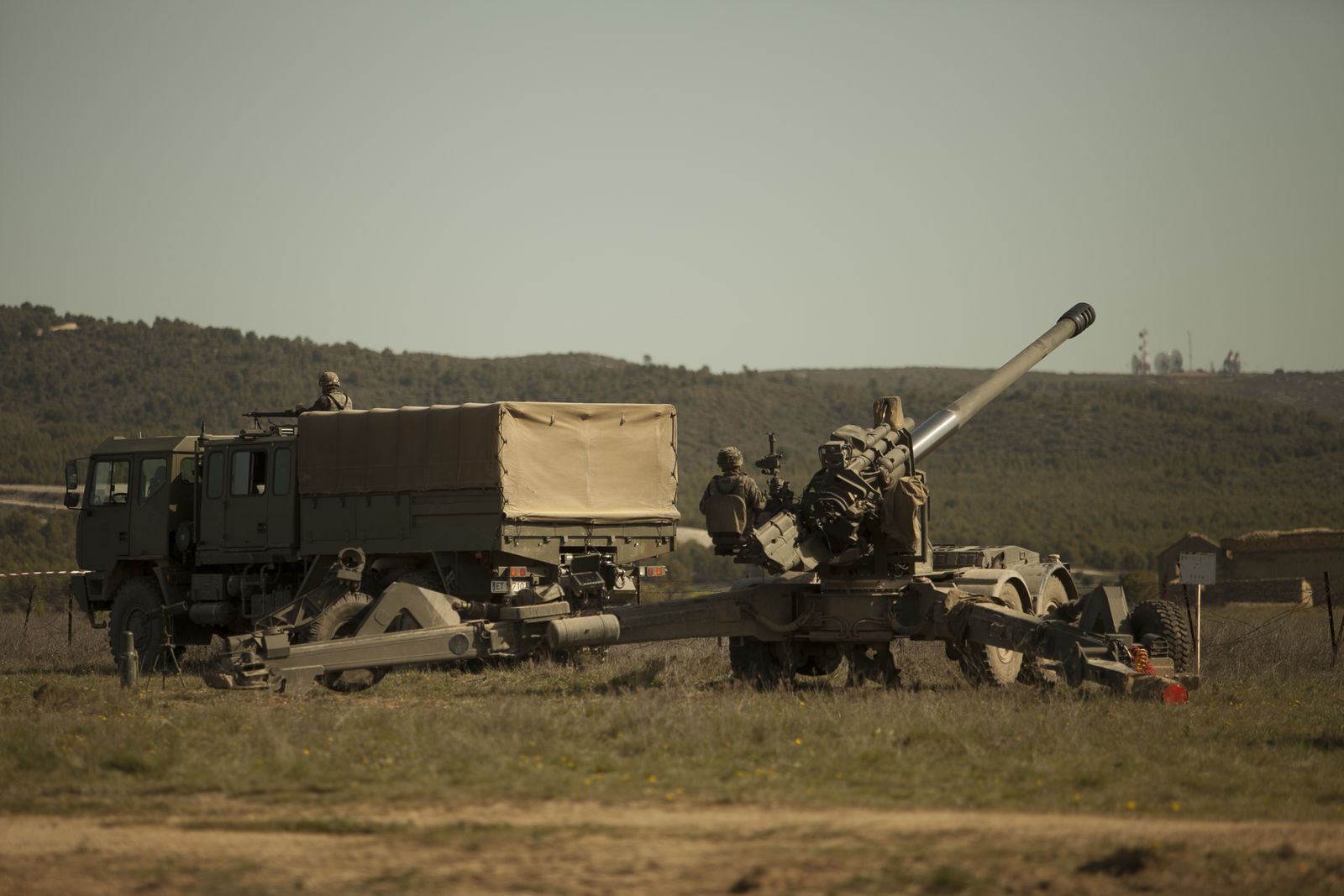 Una maniobra de la Legión.
