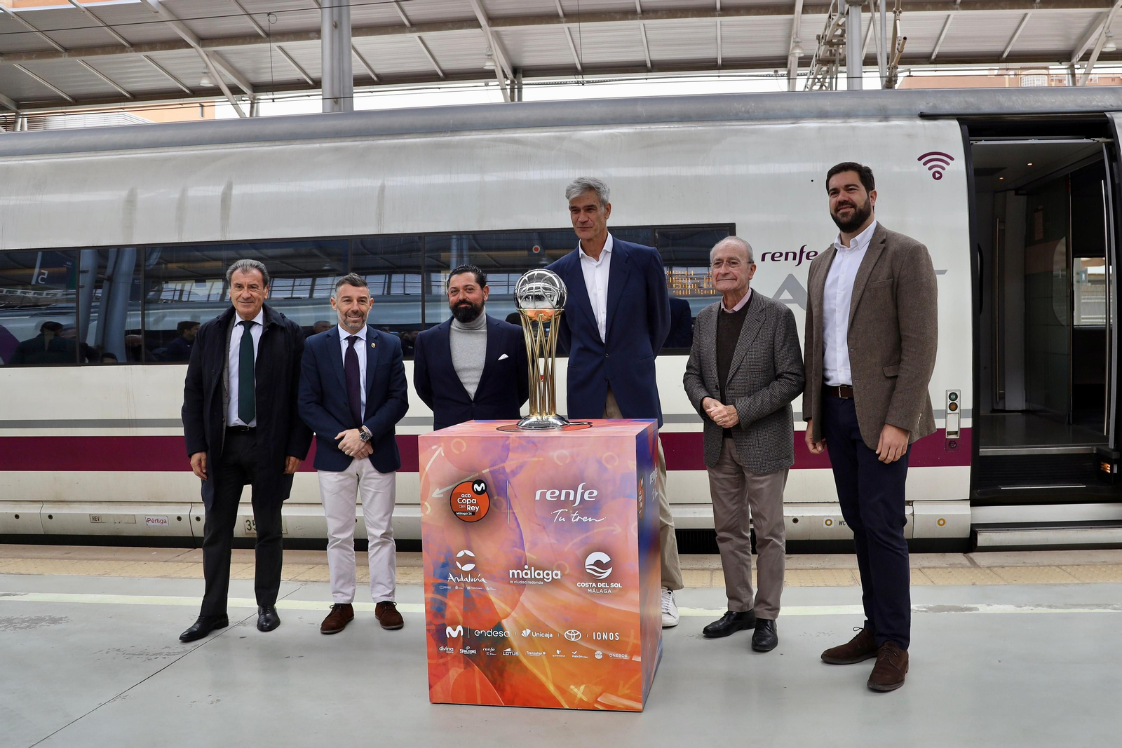 La Copa del Rey ya está en Málaga