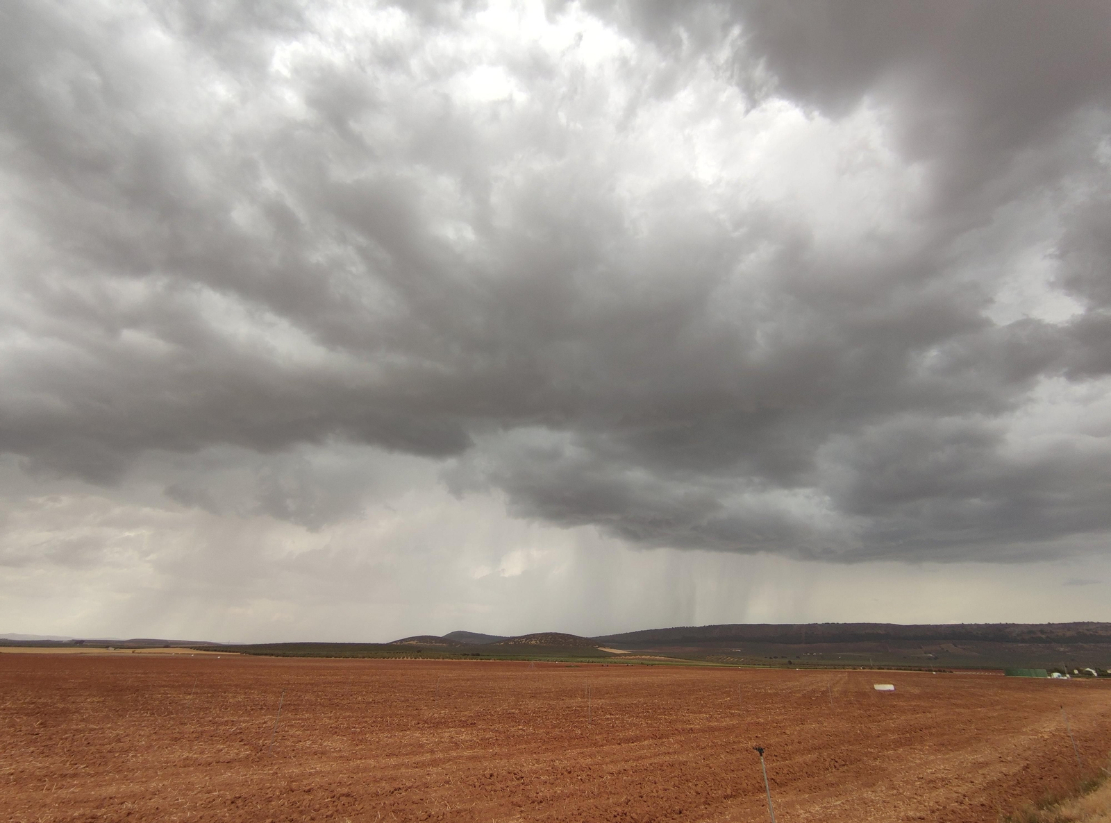 Vista de la tormenta.