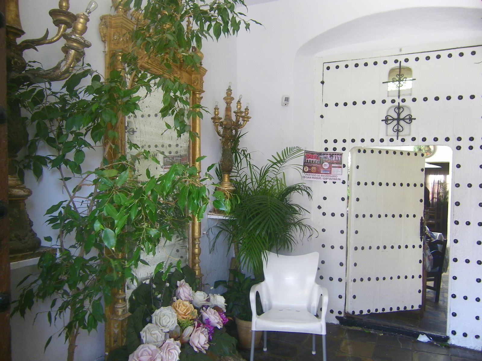 Un detalle de la decoración de Don Benito