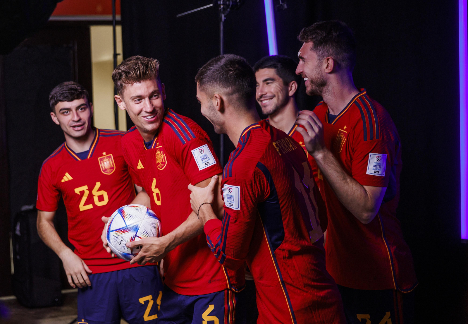 Las imágenes del día de la selección española en el Mundial de Qatar