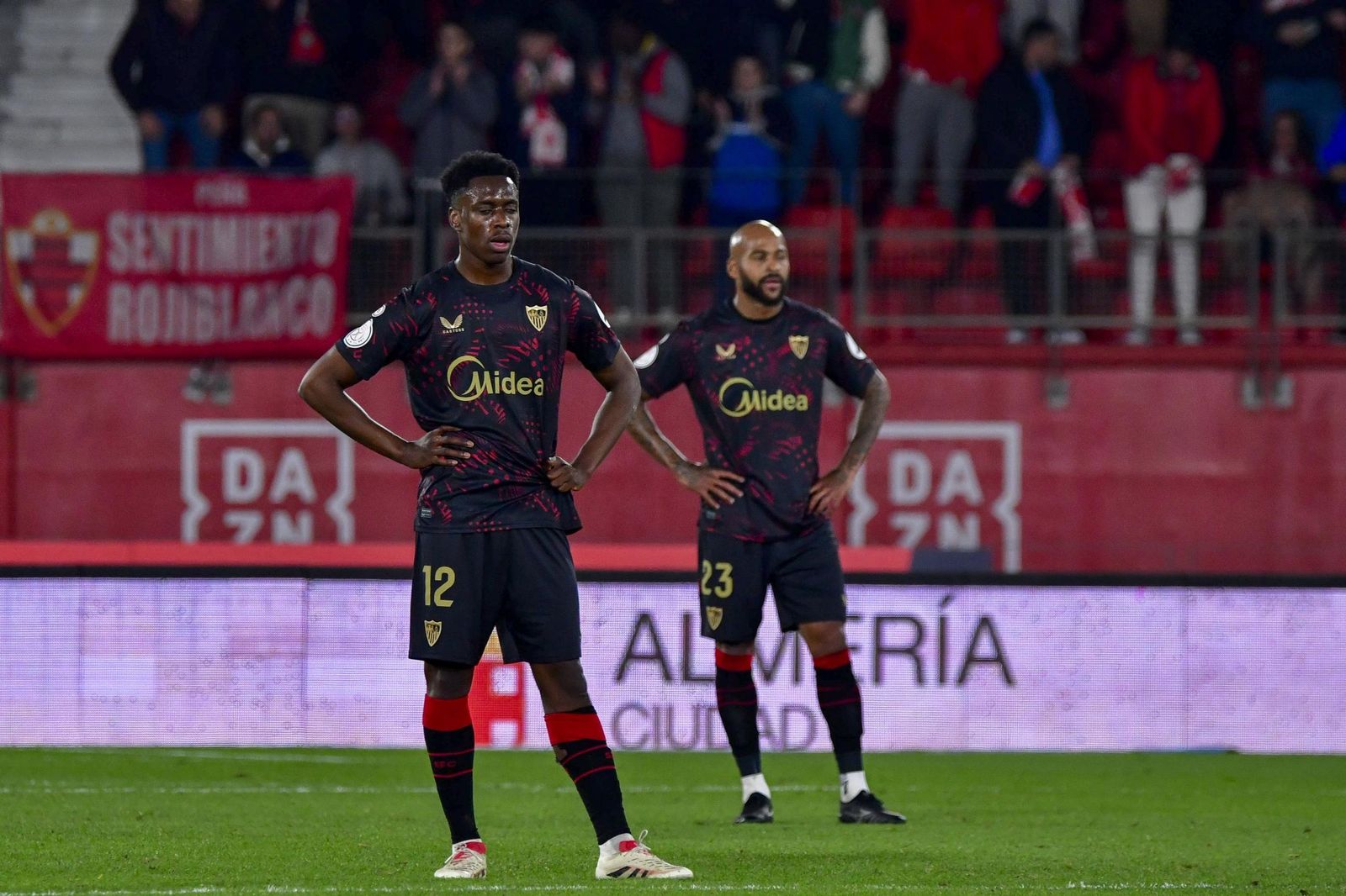 Las fotos del Almería - Sevilla