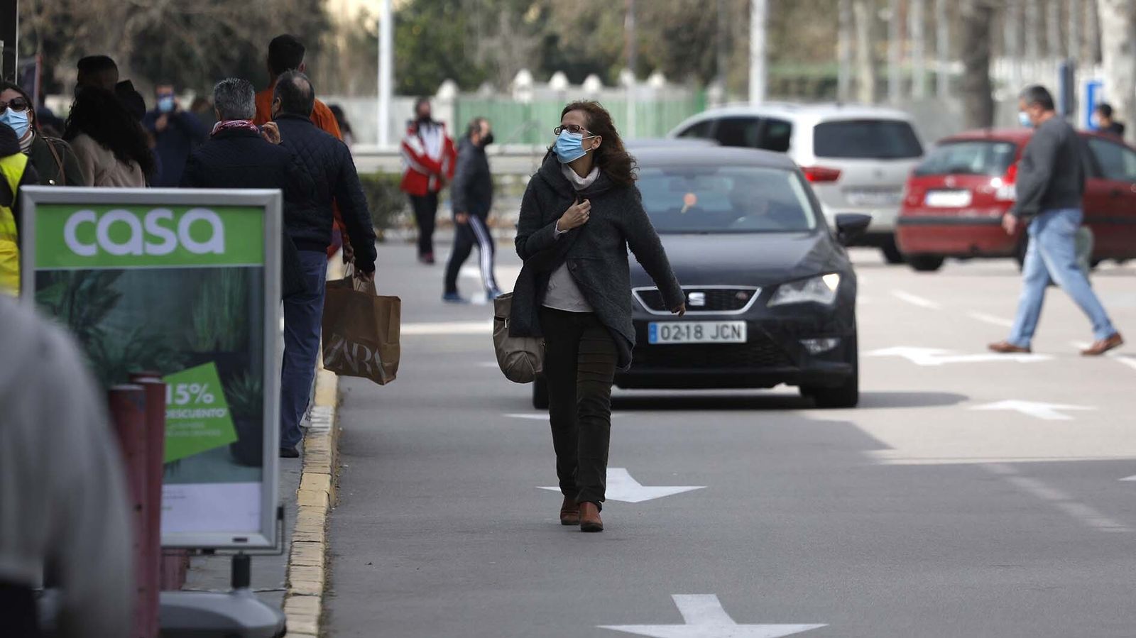 Las fotos del polígono de Palmones, tras el levantamiento del cierre  perimetral de Algeciras y Castellar