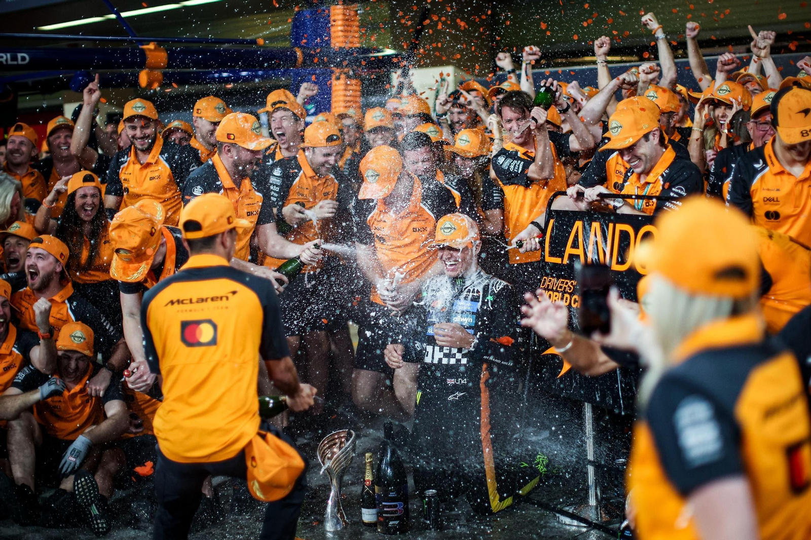 Las fotos del título mundial de Lando Norris en la Fórmula 1