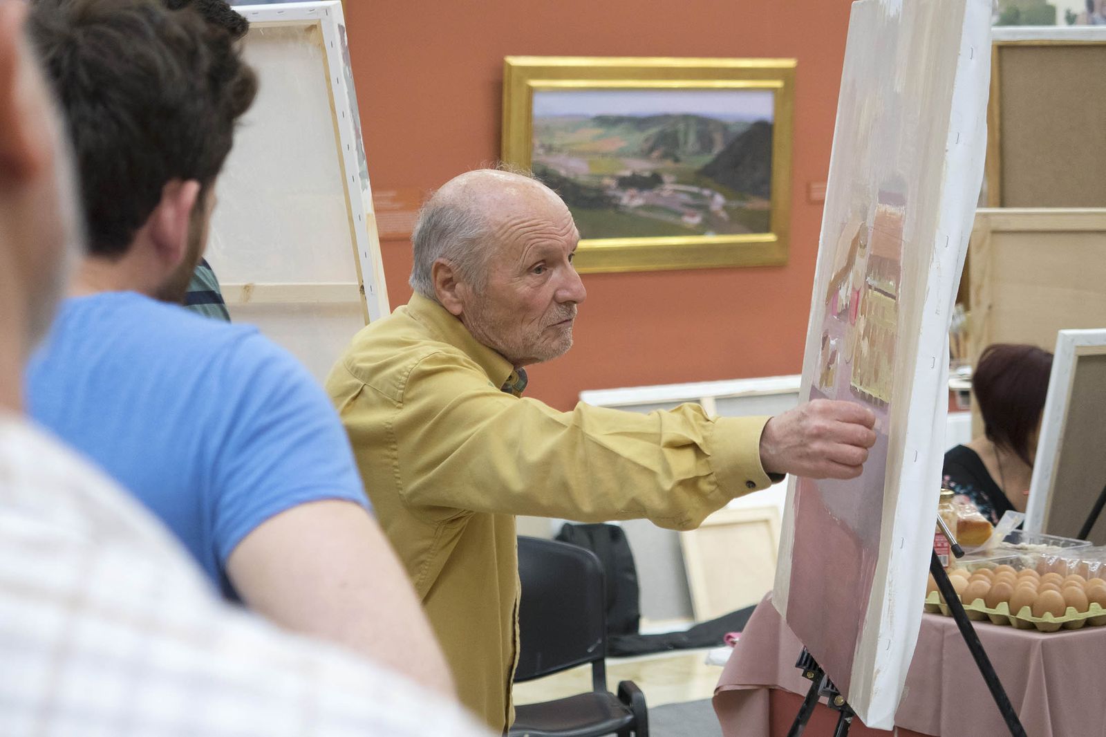 El pintor y escultor Antonio López./PABLO IBÁÑEZ GARCÍA