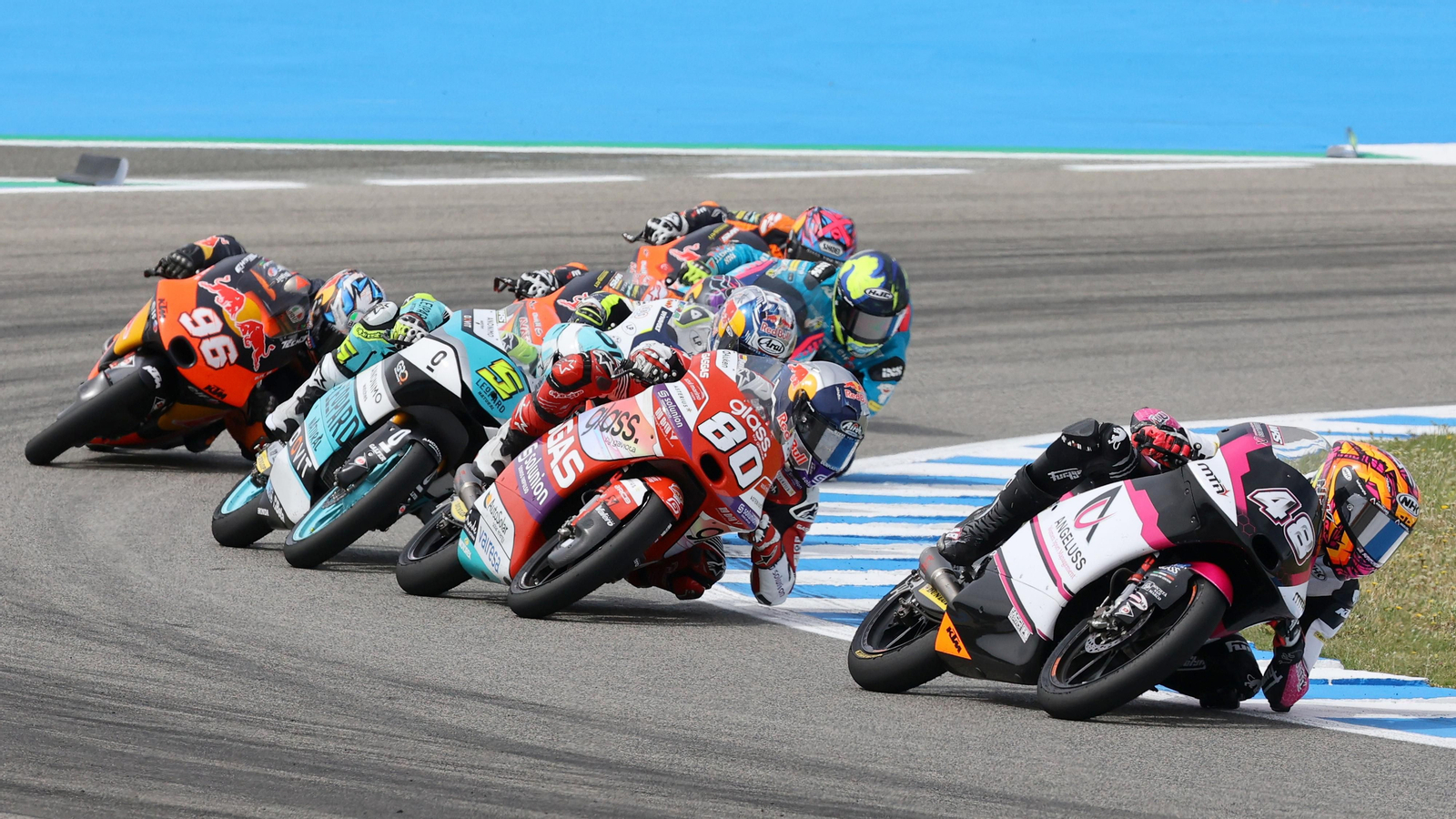 Carrera de Moto3 en el Circuito de Jerez