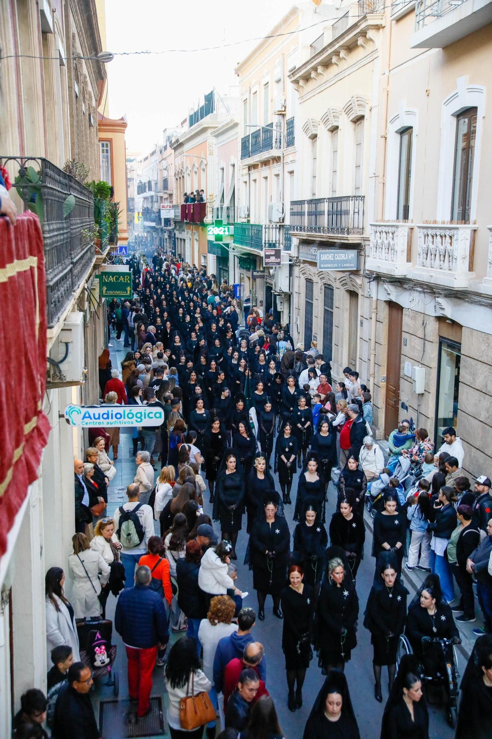 Macarena en la Semana Santa de Almería