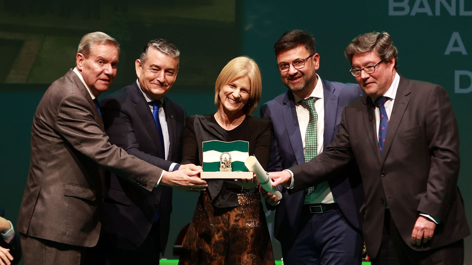 Imágenes de los premios Banderas de Andalucía de la Provincia de Cádiz en Jerez