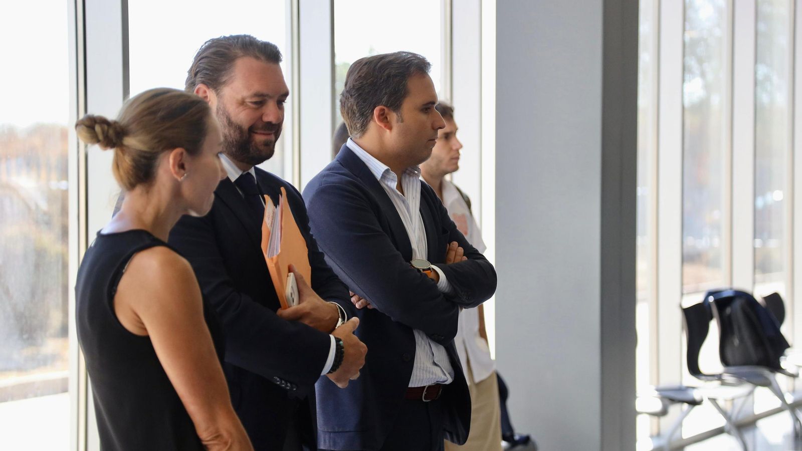 Las fotos del juicio Málaga-BlueBay por el caso camisetas