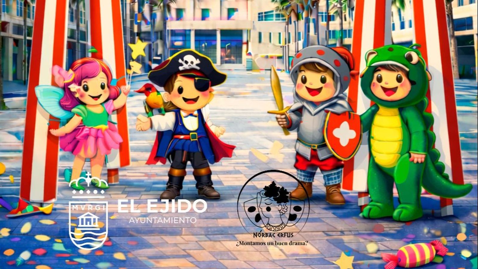 Cartel del Carnaval 2026 en El Ejido.