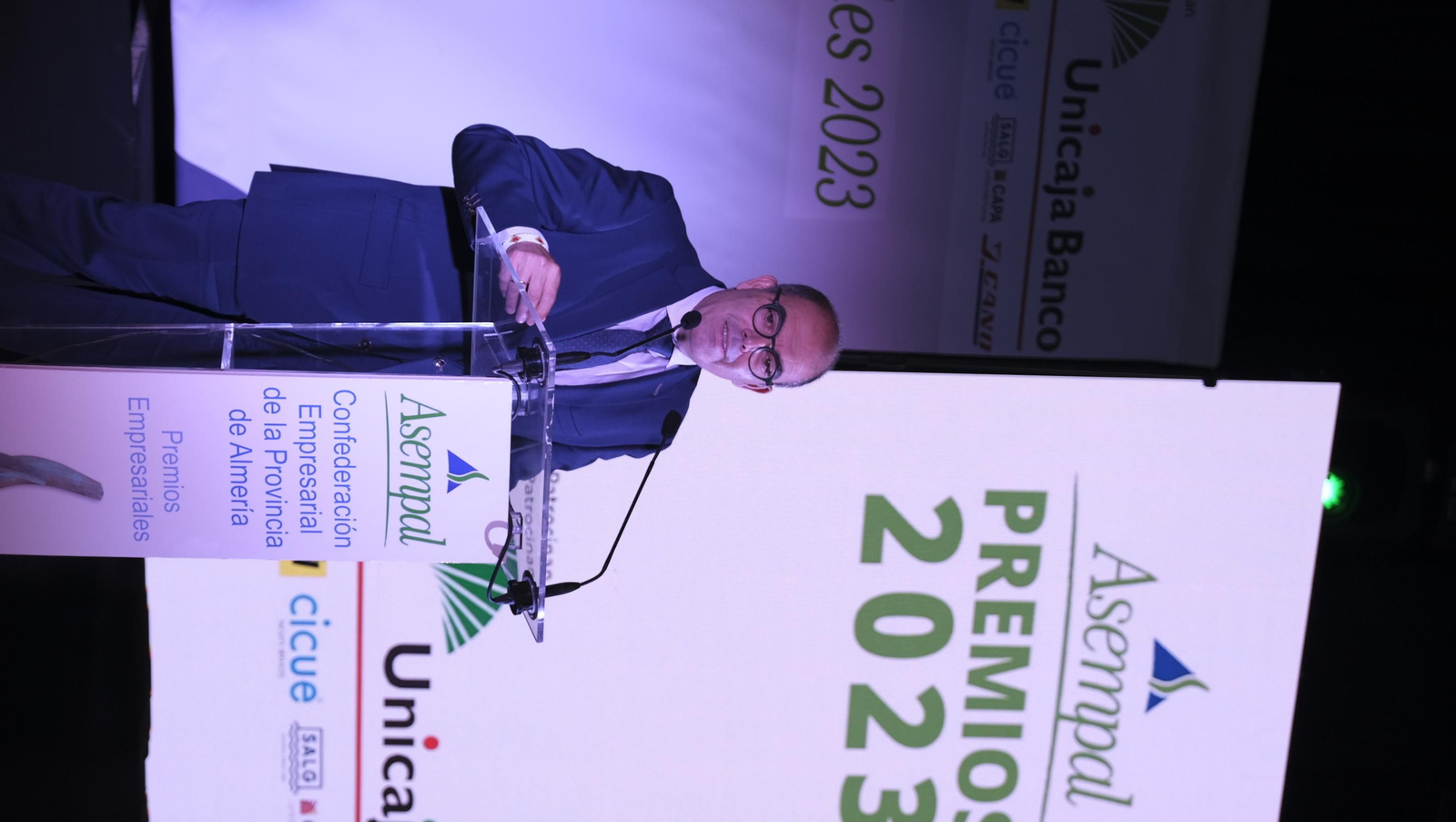 Imágenes de la gala de entrega de los Premios Asempal 2023, en el Hotel Playadulce