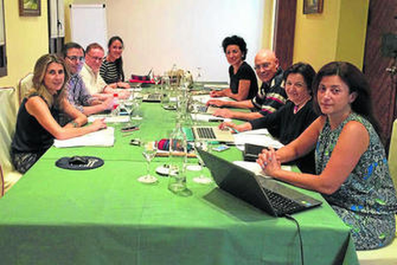 Imagen de una reunión de la Red de Cátedras de Andalucía.