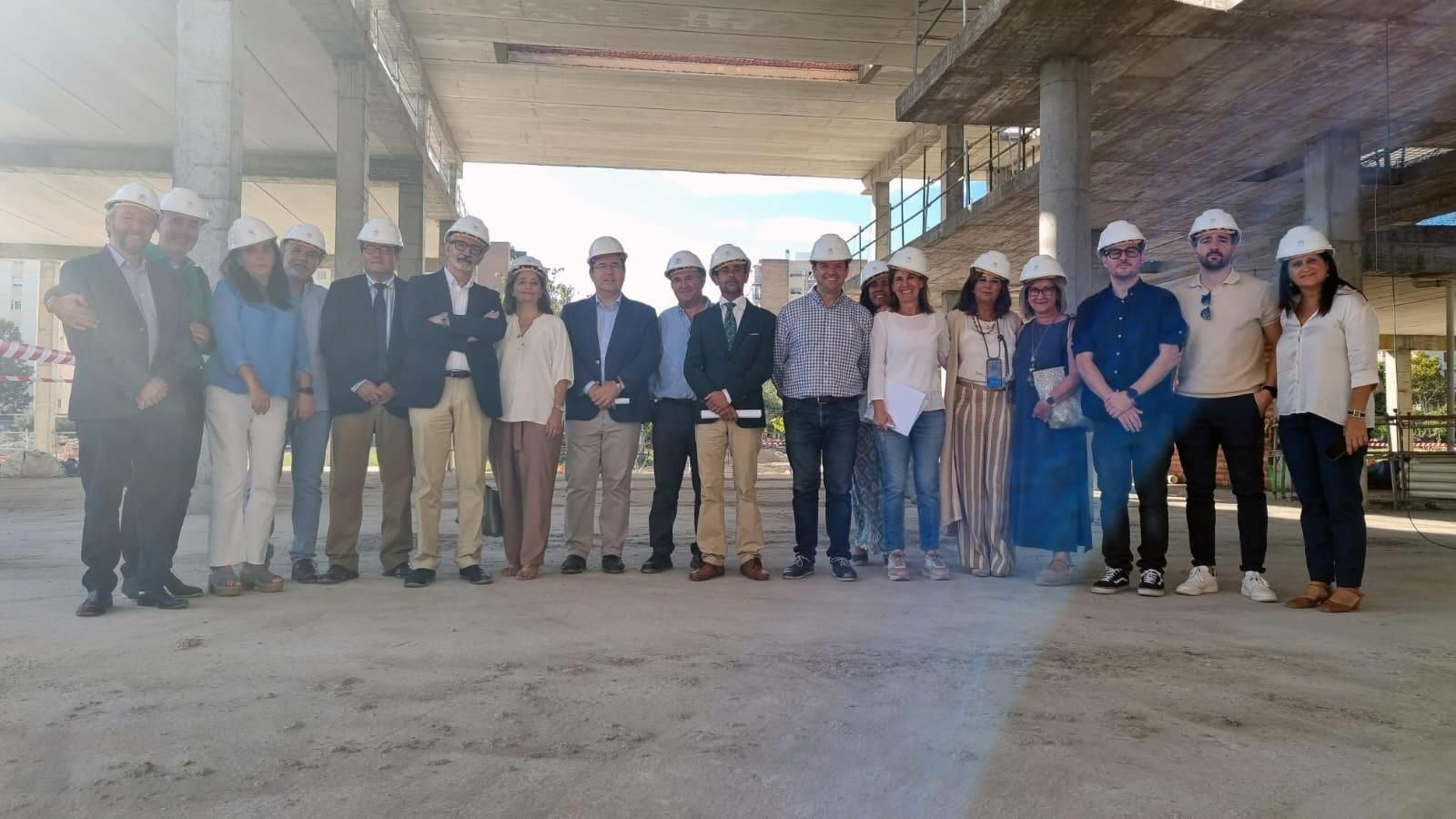 Así marchan las obras del segundo aulario Carmelo García Barroso en el Campus de Jerez de la UCA