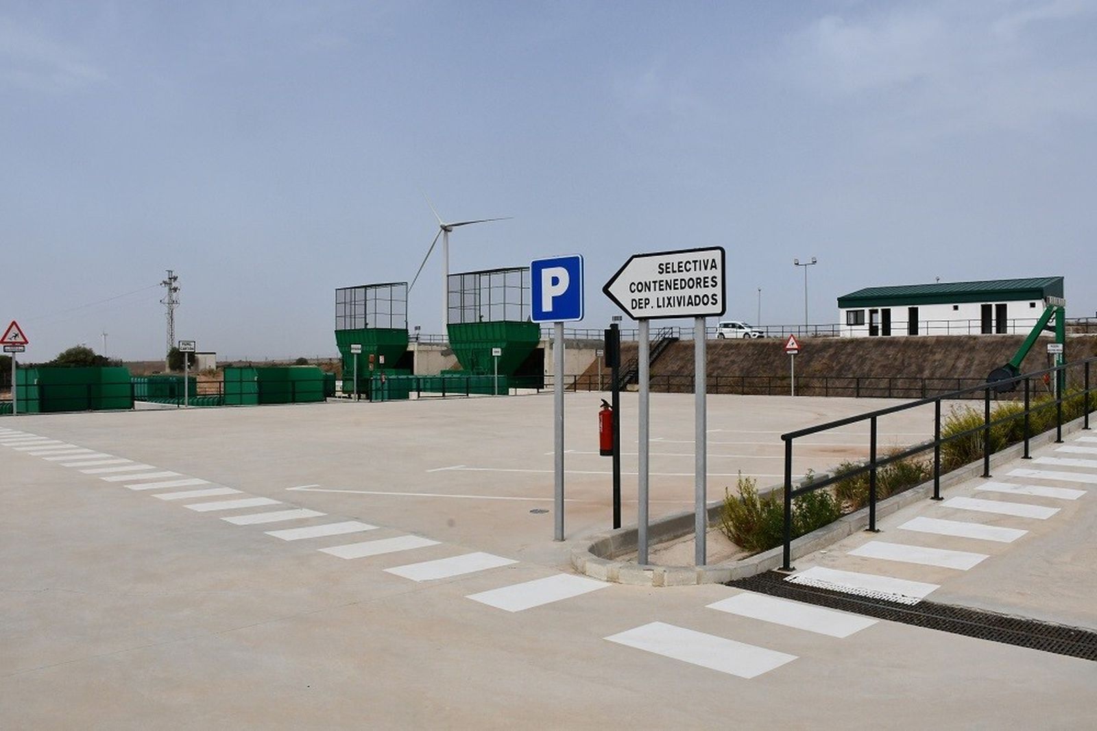 Planta de transferencia de residuos de Chiclana.