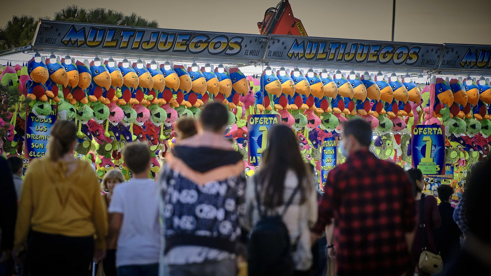 Vive Park, el parque de atracciones itinerante instalado en Chiclana.