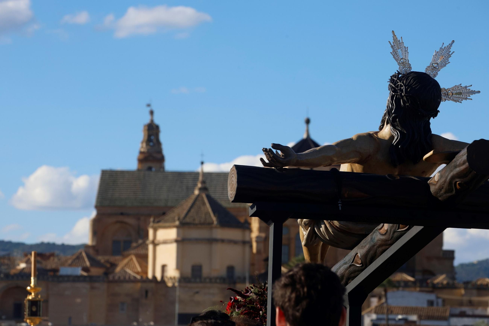 Santísimo Cristo de la Caridad de Pozoblanco, en el Magno Vía Crucis de Córdoba