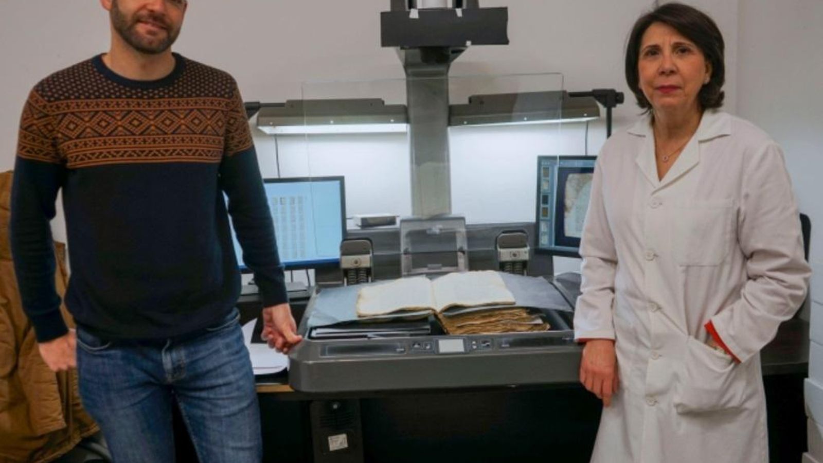 Amalia García y Manuel Prados.