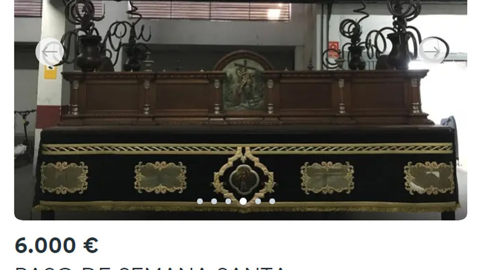 Antiguo paso de Jesús del Amor y la Entrega