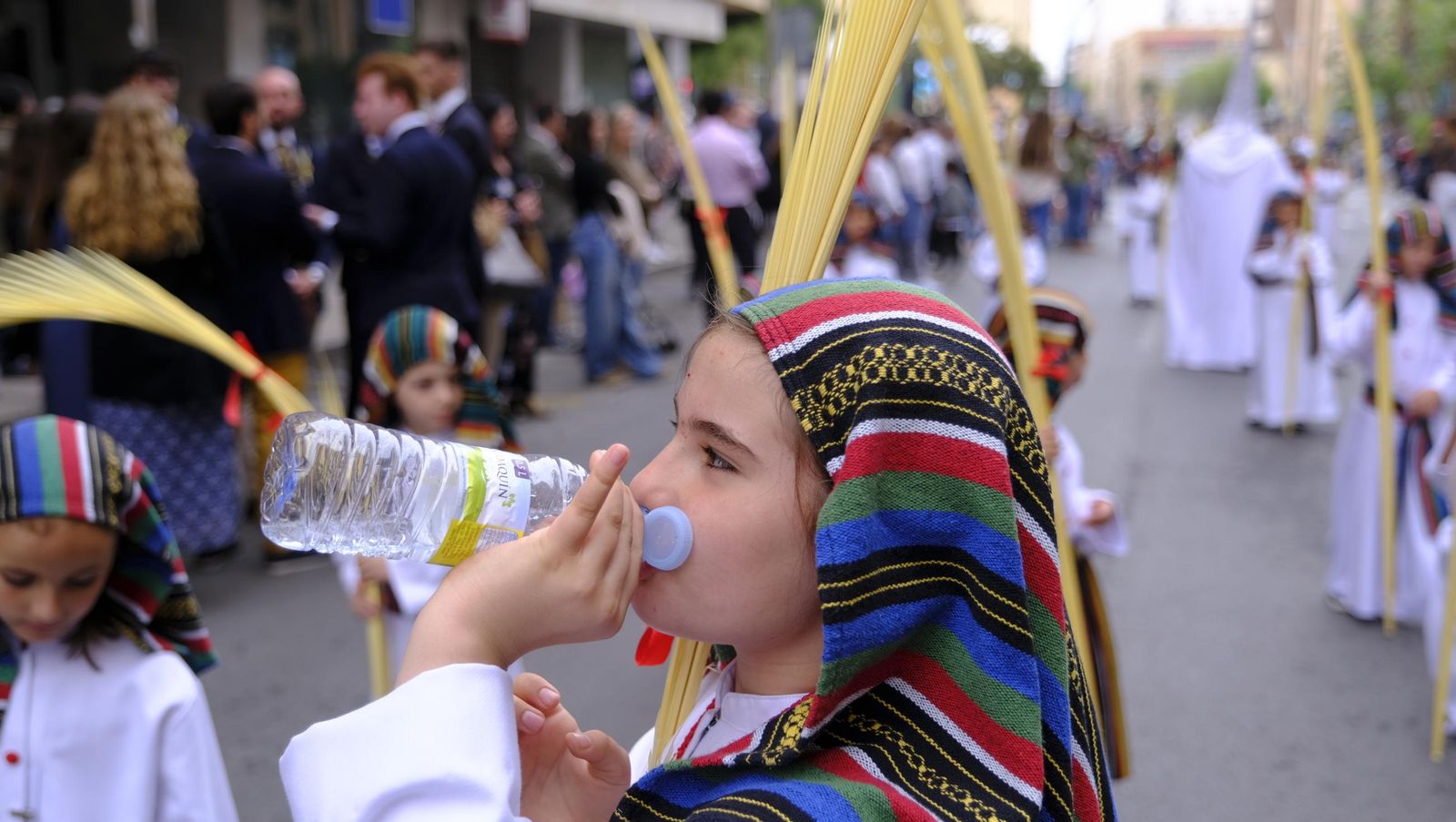 La Borriquita en la Semana Santa de Almería 2025, en imágenes