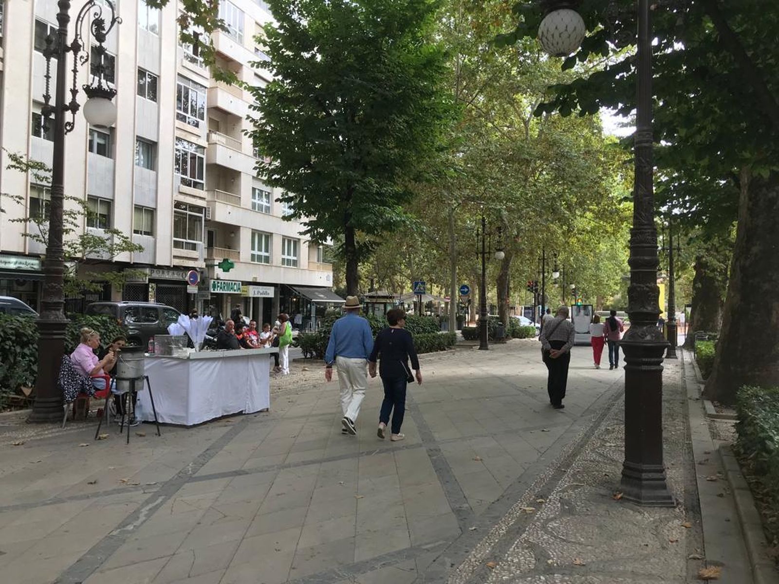 Al calor atípico del otoño  en Granada y unas buenas castañas