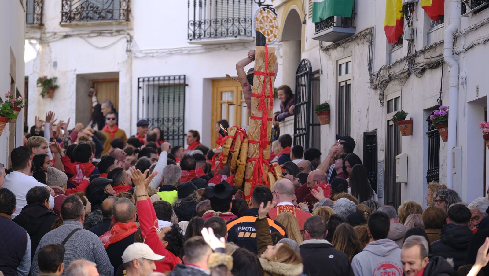 San Sebastián y los roscos de Lubrín, en fotos