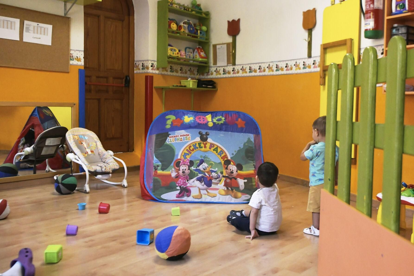 Imagen de archivo de un colegio de Infantil en Granada.