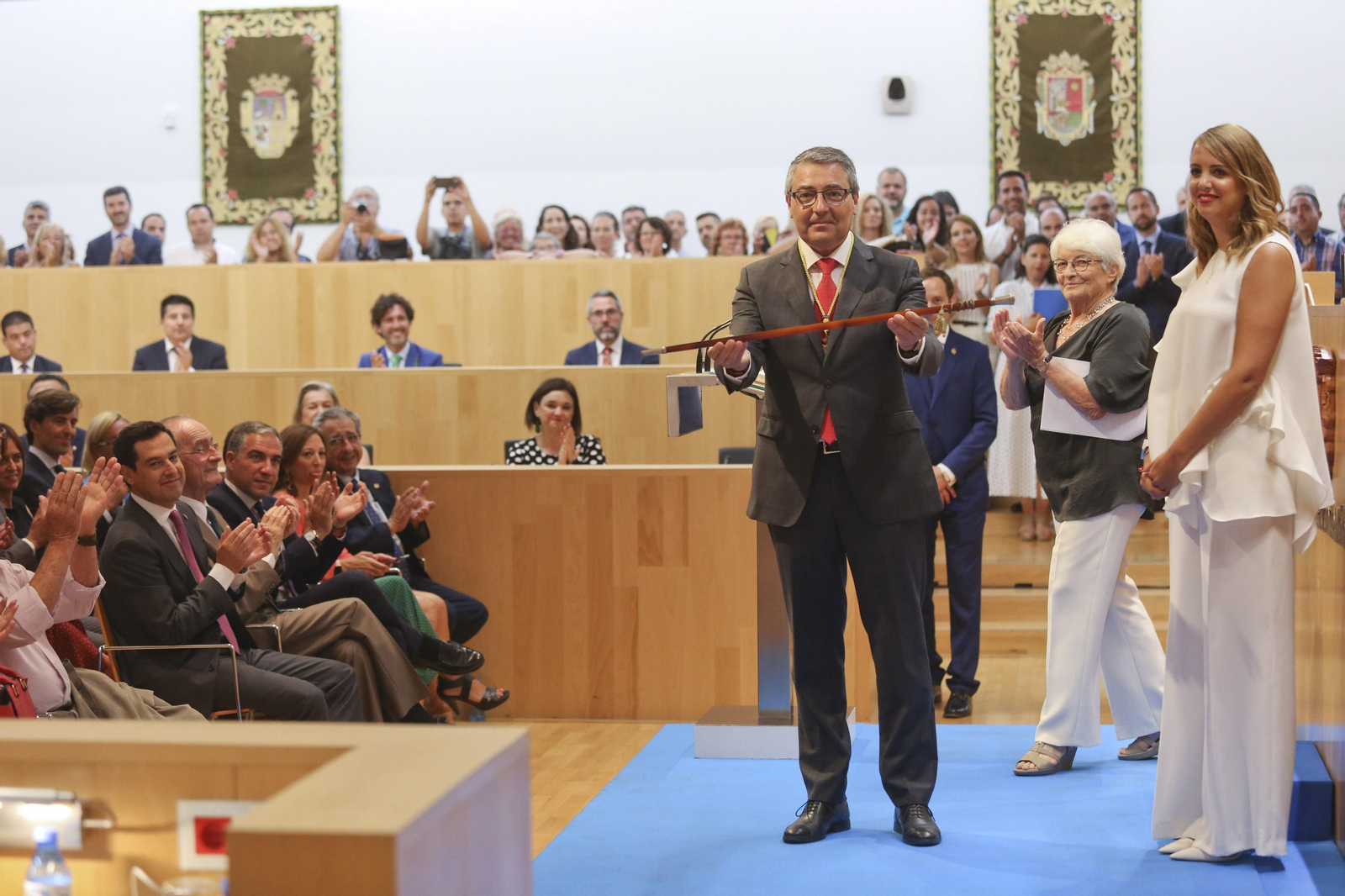 Las fotos del Pleno de la constitución de la Diputación de Málaga