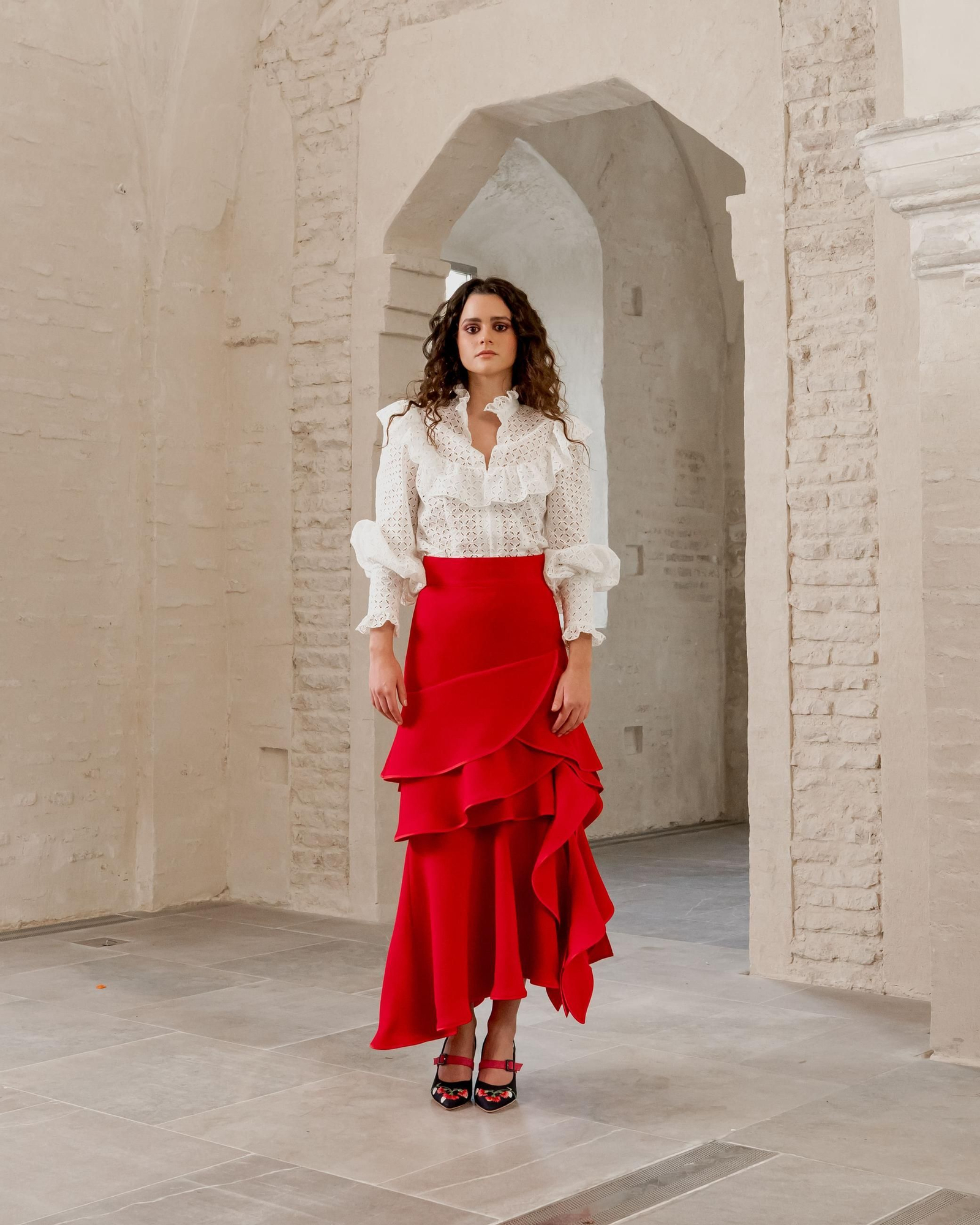 Las nueva colección de moda flamenca de Lina Sevilla, todas las fotos